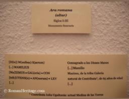 Spain Extremadura Badajoz Santos de maimona Museum museo -9-.JPG