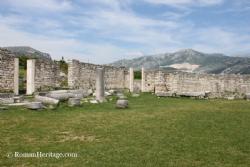Bath houses Salona termas termae