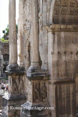 Arch Septimius Severus arco de Septimio Severo