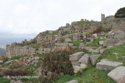 Walls by Eumenes pre-roman Murallas