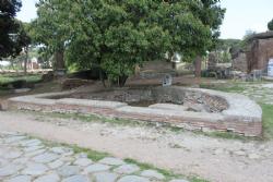 Italy Ostia Antica Nymphaeum by the Theater