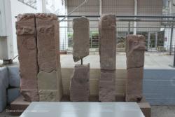 Tombstones and Altars at the Roman Baths at Osterburken