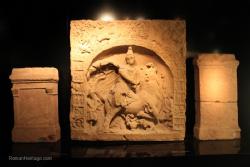 Upper floor Mithraeum relief