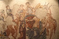 Roman Mosaics at Lisbon Archeological Museum