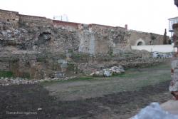 Leon Roman Walls old and reconstructed
