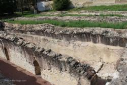 Cisterns and local aqueductum at archeological site