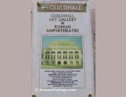01 UK London Guildhall Amphitheater anfiteatro Londres.JPG