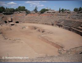 Spain Extremadura Badajoz Merida Amphitheater Anfiteatro -25-.JPG
