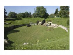 Amfiteatrum France Senlis ruined site