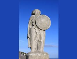 Spain Galicia Coruna Breogan-s Statue estatua de Breogan -2-.JPG