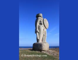 Spain Galicia Coruna Breogan-s Statue estatua de Breogan -5-.JPG