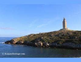Spain Galicia Coruna Roman rebuilded Lighthouse faro romano reconstruido -6-.JPG