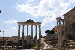 Temple of Saturn Templo de Saturno
