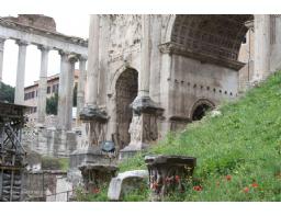 Arch of Septimius Severus Arco Severo Forum Foros Rome (50)