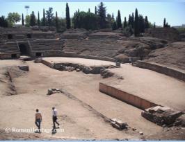 Spain Extremadura Badajoz Merida Amphitheater Anfiteatro -12-.JPG