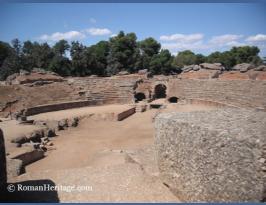 Spain Extremadura Badajoz Merida Amphitheater Anfiteatro -18-.JPG