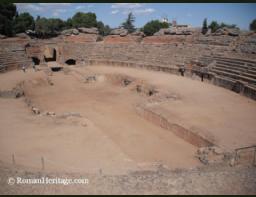 Spain Extremadura Badajoz Merida Amphitheater Anfiteatro -26-.JPG