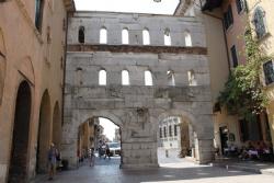 Italy Verona Porta Borsari Roman Gate