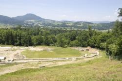 Amfiteatrum Austria Zollfeld Magdalensberg  Virunum Maria Saal ruined site