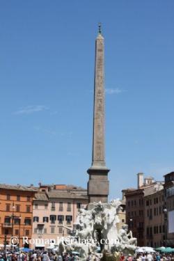 L'Obelisk  Piazza Navona ancien Cirque de Domitian  Rome 