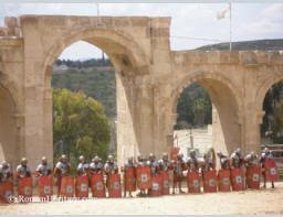 Re-enactment at Gerash Jordan Jordania Reconstruccion historica -5-.JPG