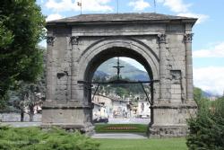Italy Aosta Arch of Augustus Augusto Italia